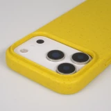 Coque iPhone 17 Pro Max - Bio Eco-Friendly nature avec cordon collier jaune
