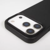 Coque iPhone 17 Pro Max - Bio Eco-Friendly nature avec cordon collier - Noir