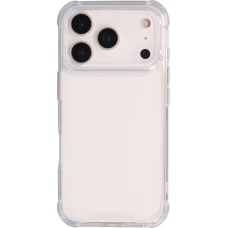 iPhone 17 Pro Max Case Hülle - Bumper Glass TPU Anti-Schock mit Acryl - Transparent