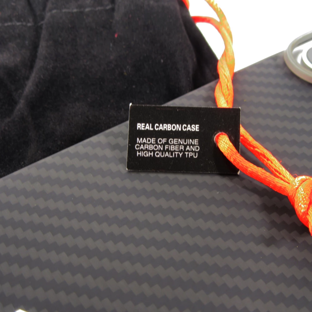 iPhone 17 Pro Case Hülle - Carbomile Schutzcase aus echtem Aramid Carbonfaser - Schwarz