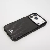 iPhone 17 Pro Case Hülle - Carbomile Carbon Fiber (Kompatibel mit MagSafe)