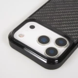 iPhone 17 Pro Case Hülle - Carbomile Carbon Fiber (Kompatibel mit MagSafe)