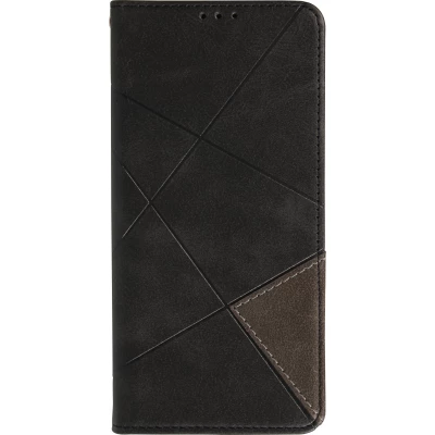 Coque iPhone 17 Pro - Flip Géometrique - Noir