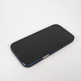 iPhone 17 Pro Max Case Hülle - Gummi weich mit Kameraschutzglas MagSafe - Dunkelblau