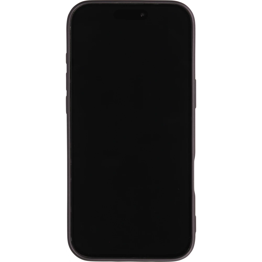 iPhone 17 Pro Max Case Hülle - Gummi weich mit Kameraschutzglas MagSafe - Dunkelgrau