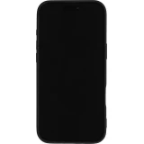 iPhone 17 Pro Max Case Hülle - Gummi weich mit Kameraschutzglas MagSafe - Schwarz