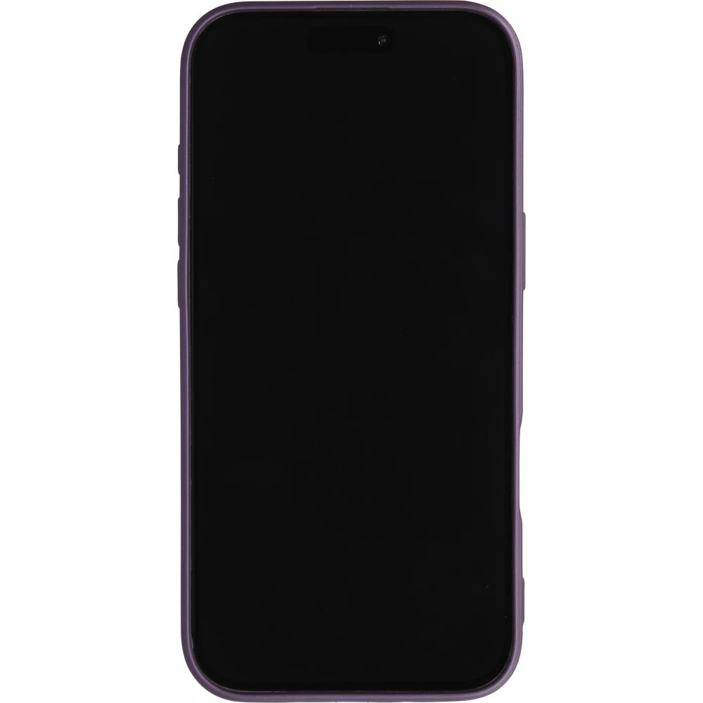 Coque iPhone 17 Pro Max - Gel souple avec vitre de protection caméra MagSafe - Violet