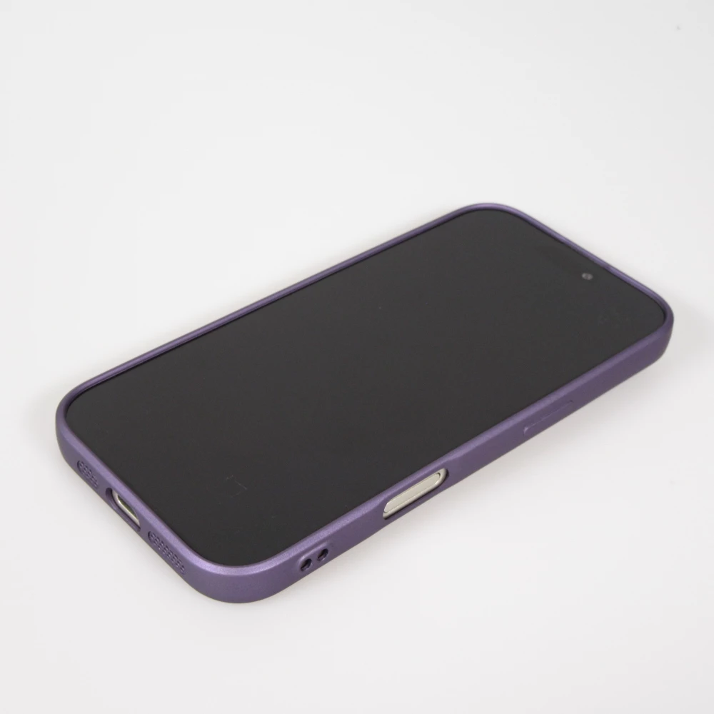 Coque iPhone 17 Pro Max - Gel souple avec vitre de protection caméra MagSafe - Violet