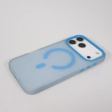 iPhone 17 Pro Max Case Hülle - Jelly Color Semi-transparent mit MagSafe - Orange - Blau