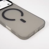 Coque iPhone 17 Pro Max - Jelly Color semi-transparent avec MagSafe - Noir