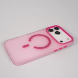 Coque iPhone 17 Pro Max - Jelly Color semi-transparent avec MagSafe - Rose