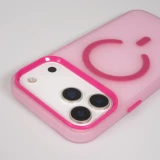 Coque iPhone 17 Pro Max - Jelly Color semi-transparent avec MagSafe - Rose