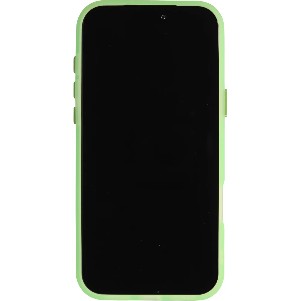 Coque iPhone 17 Pro Max - Jelly Color semi-transparent avec MagSafe - Vert