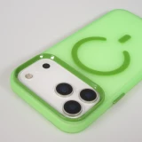 Coque iPhone 17 Pro Max - Jelly Color semi-transparent avec MagSafe - Vert