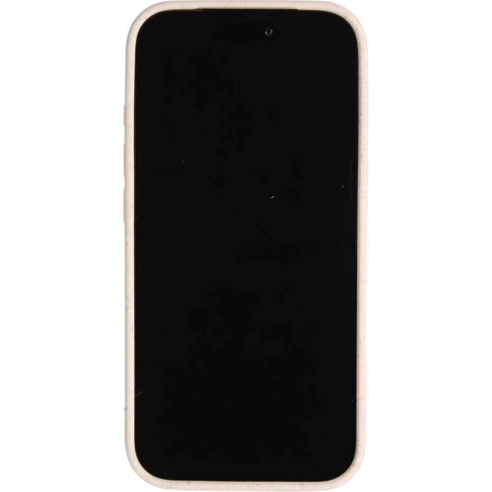 Coque iPhone 17 Pro Max - Bioka biodégradable et compostable Eco-Friendly - Blanc