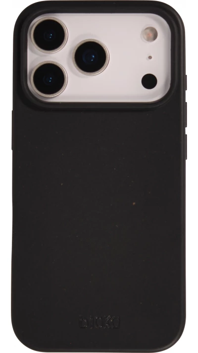 Coque iPhone 17 Pro Max - Bioka biodégradable et compostable Eco-Friendly - Noir