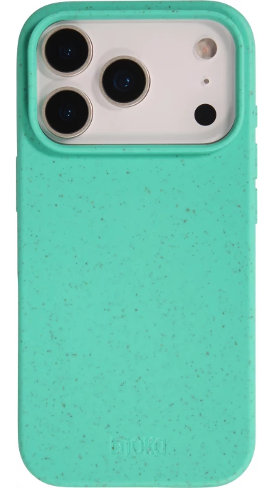 Coque iPhone 17 Pro Max - Bioka biodégradable et compostable Eco-Friendly - Turquoise