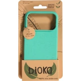 Coque iPhone 17 Pro Max - Bioka biodégradable et compostable Eco-Friendly - Turquoise