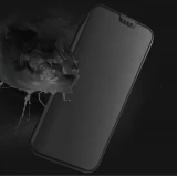 Coque iPhone 17 Pro Max - Dux Ducis Skin Pro avec rabat et emplacement pour cartes en cuir synth&eacute;tique PU et TPU flexible - Noir