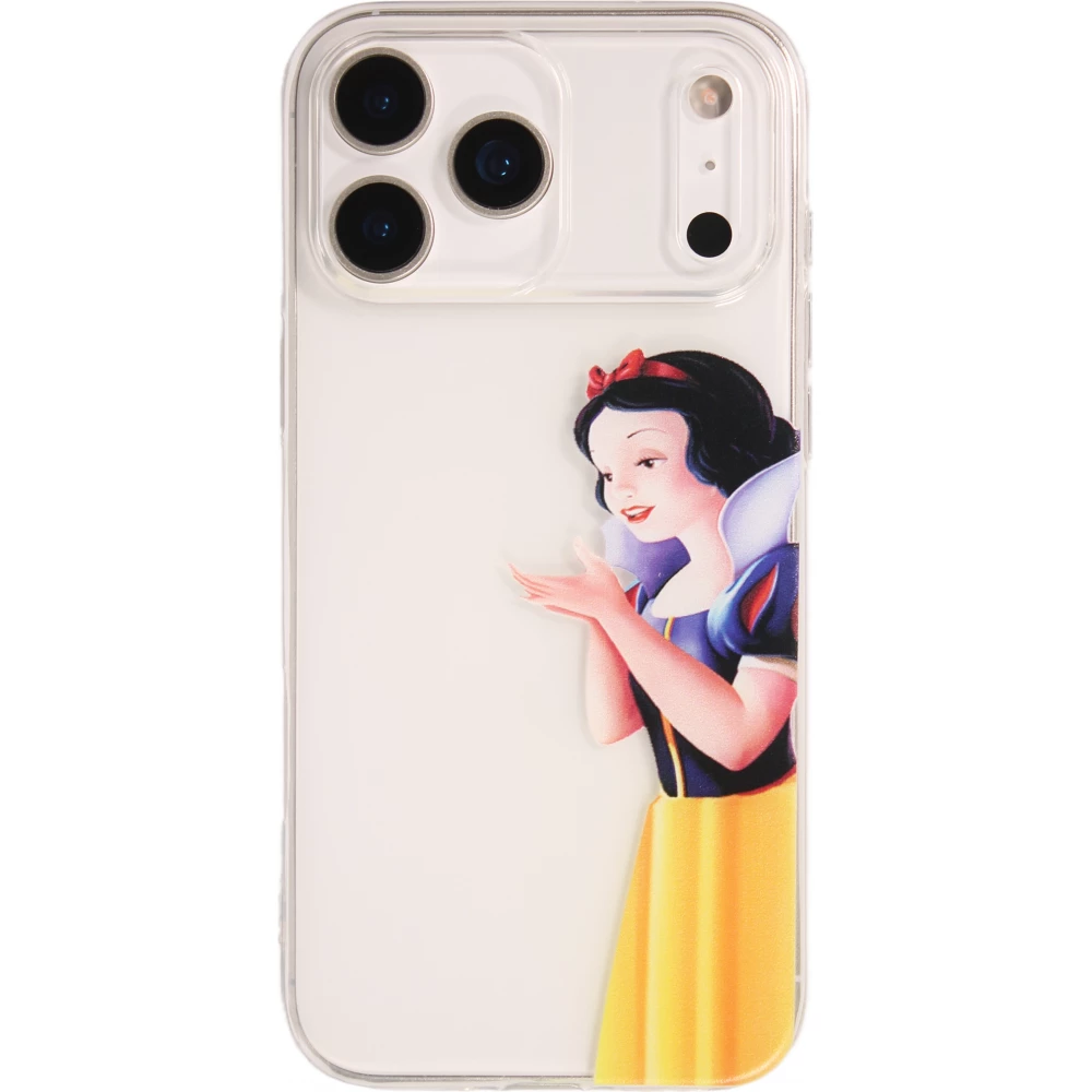 Coque iPhone 18 Pro Max / 17 Pro Max - Gel cartoon Blanche neige