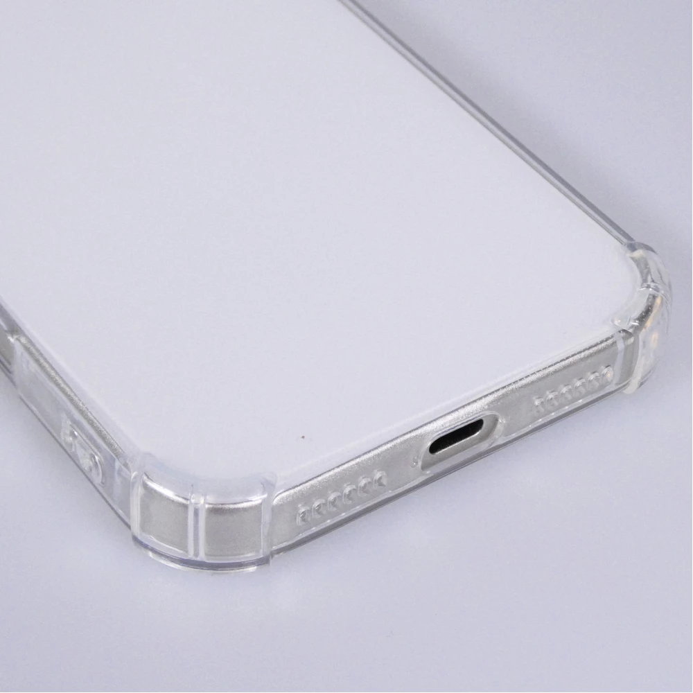 iPhone 17 Pro Max Case H&uuml;lle - Kameraschutz Silikonh&uuml;lle transparent stossfest mit Bumper und Eckenschutz - Transparent