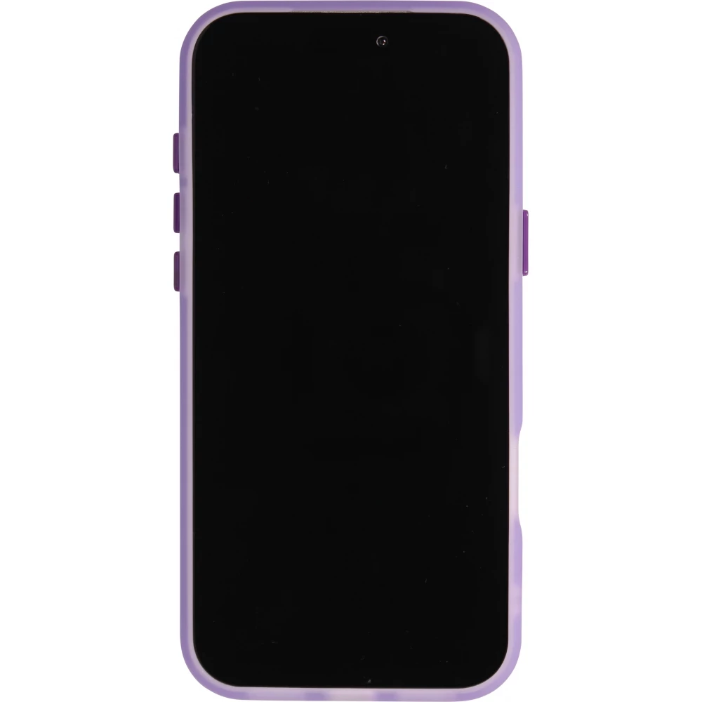 Coque iPhone 17 Pro Max - Jelly Color semi-transparent avec MagSafe - Violet