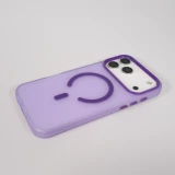Coque iPhone 17 Pro Max - Jelly Color semi-transparent avec MagSafe - Violet