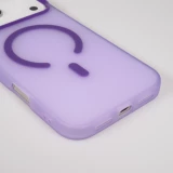 Coque iPhone 17 Pro Max - Jelly Color semi-transparent avec MagSafe - Violet