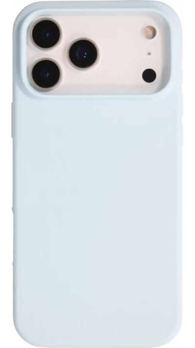 Coque iPhone 17 Pro Max - Soft Touch - Bleu clair
