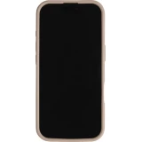 Coque iPhone 17 Pro Max - Murale ventouse pastel avec fixation sur surfaces - Brun