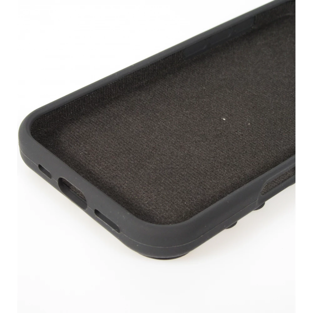 Coque iPhone 17 Pro Max - Murale ventouse pastel avec fixation sur surfaces - Noir