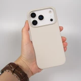 iPhone 17 Pro Max Case Hülle - Soft touch - Beige