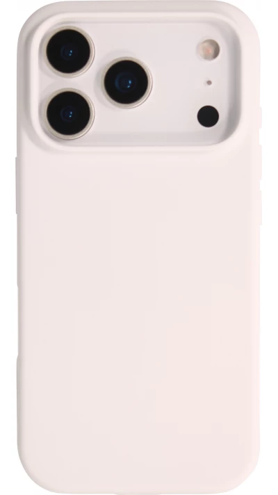 Coque iPhone 17 Pro - Soft Touch - Blanc
