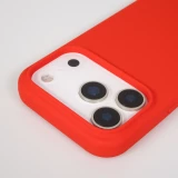 Hülle iPhone 17 Pro - Soft Touch - Rot