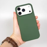 Coque iPhone 17 Pro Max - Soft Touch - Vert foncé