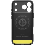 iPhone 17 Pro Case H&uuml;lle - Spigen Rugged Armor MagFit MagSafe kompatibel robust und langlebig - Schwarz