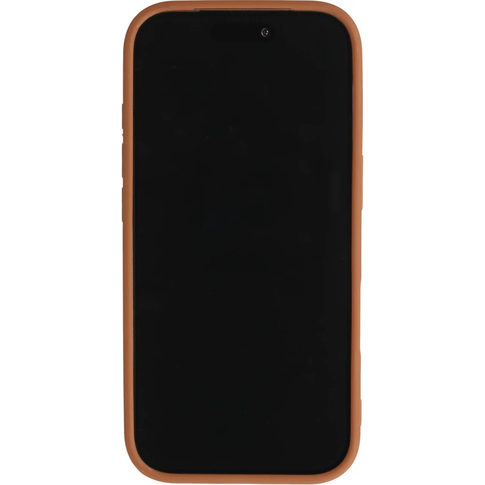 Coque iPhone 17 Pro - Tissage technique compatible avec MagSafe finition premium et protection &eacute;l&eacute;gante - Brun