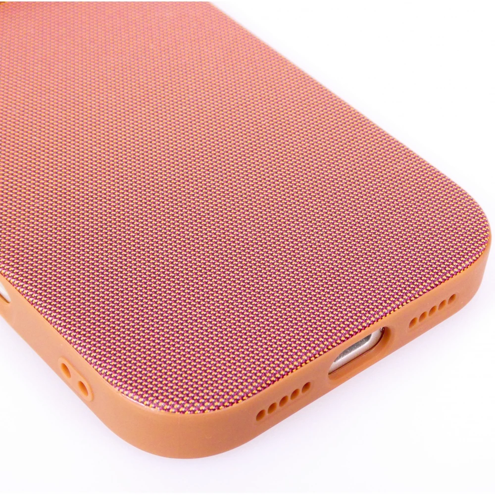Coque iPhone 17 Pro - Tissage technique compatible avec MagSafe finition premium et protection &eacute;l&eacute;gante - Brun