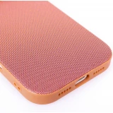 Coque iPhone 17 Pro - Tissage technique compatible avec MagSafe finition premium et protection &eacute;l&eacute;gante - Brun