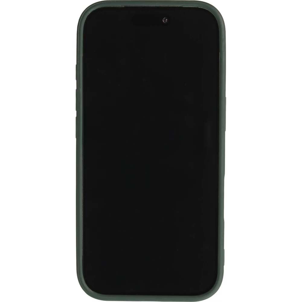 Coque iPhone 17 Pro - Tissage technique compatible avec MagSafe finition premium et protection &eacute;l&eacute;gante - Vert
