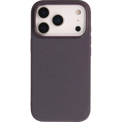 Coque iPhone 17 Pro - Tissage technique compatible avec MagSafe finition premium et protection &eacute;l&eacute;gante - Violet