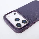Coque iPhone 17 Pro - Tissage technique compatible avec MagSafe finition premium et protection &eacute;l&eacute;gante - Violet