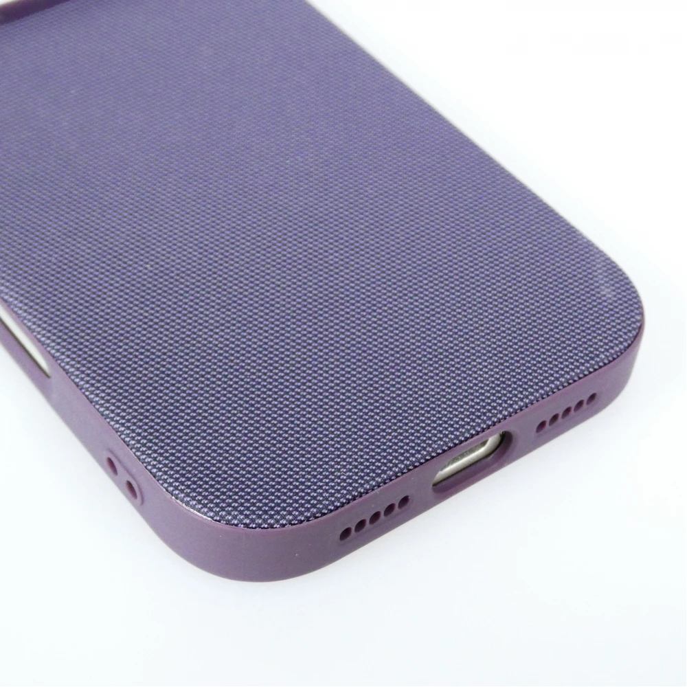 Coque iPhone 17 Pro - Tissage technique compatible avec MagSafe finition premium et protection &eacute;l&eacute;gante - Violet
