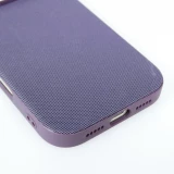 Coque iPhone 17 Pro - Tissage technique compatible avec MagSafe finition premium et protection &eacute;l&eacute;gante - Violet