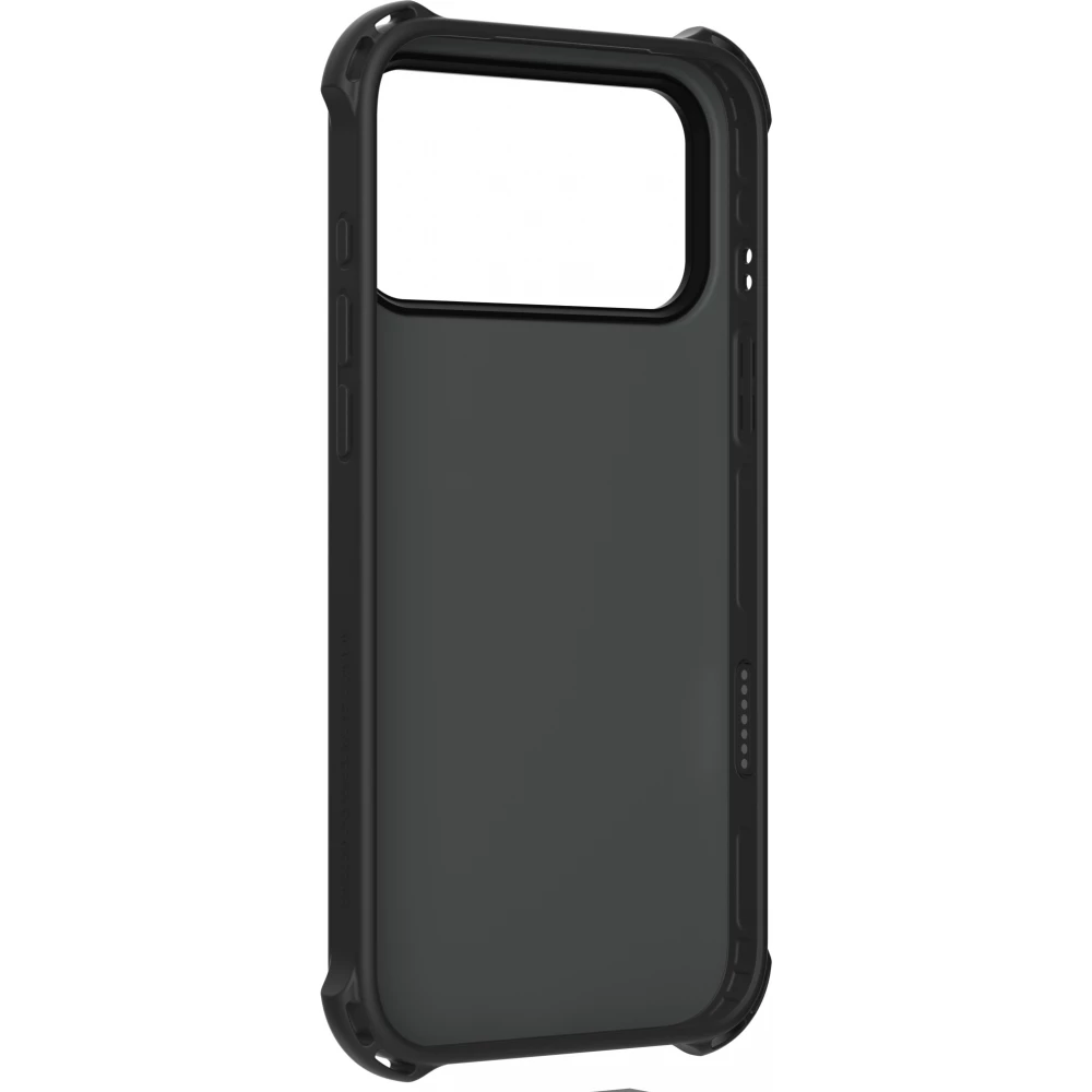 iPhone 17 Pro Max Case Hülle - Youngkit Canvas aus Stoff und mit silikonverstärkten Ecken, kompatibel mit MagSafe - Bordeaux