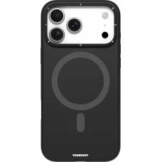 iPhone 17 Pro Max Case Hülle - Youngkit Gel Cream Series MagSafe - Schwarz