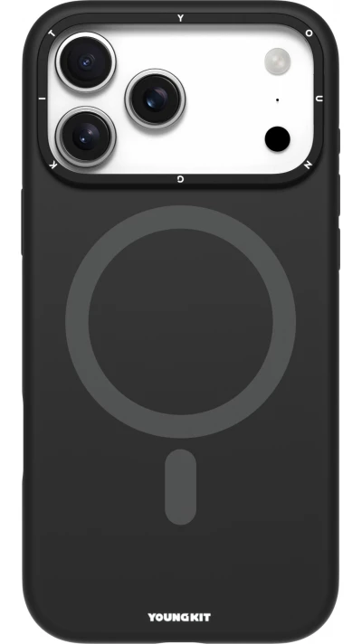 Coque iPhone 17 Pro Max - Youngkit Gel Cream Series MagSafe - Noir
