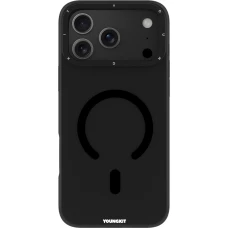 Coque iPhone 17 Pro Max - Youngkit Hidden Sand MagSafe - Noir