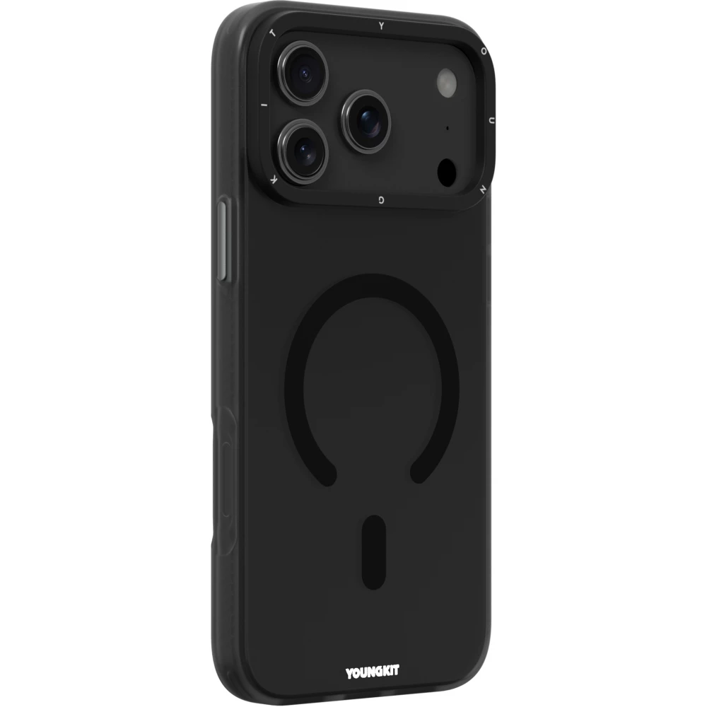 Coque iPhone 17 Pro Max - Youngkit Hidden Sand MagSafe - Noir