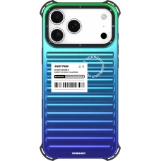Coque iPhone 17 Pro - Youngkit Secret Color d&eacute;grad&eacute; compatible MagSafe - Bleu